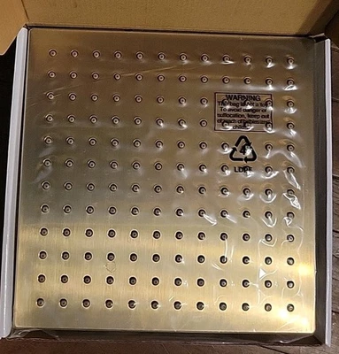 Pfister 973-302BG Verve 10" Rain Shower Head Brushed Gold NEW - Image 1 of 4