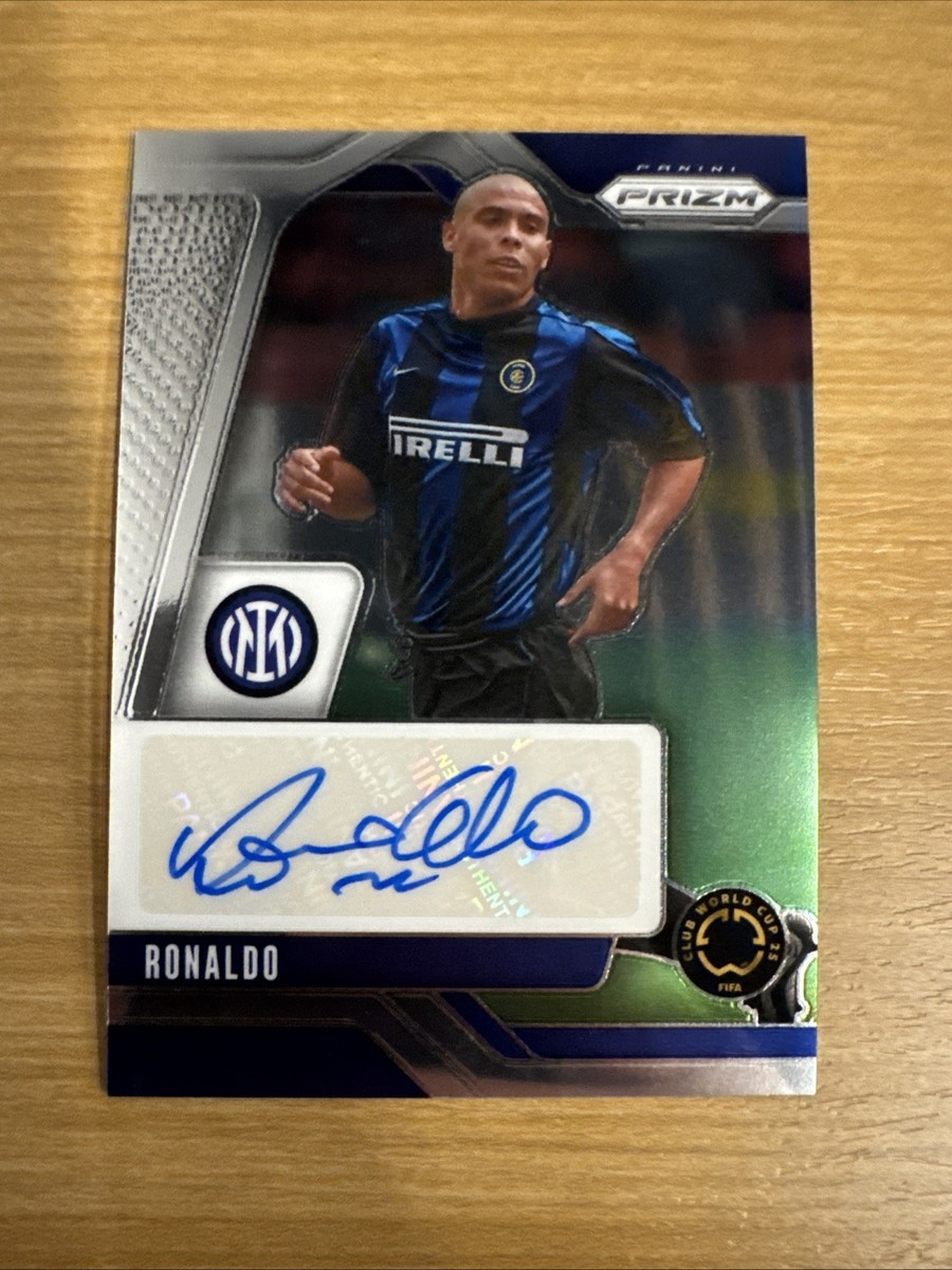 Panini Soccer Inter Milan Autographed Sports Trading Cards