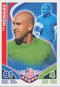 TIM HOWARD # USA TRADING CARD MATCH ATTAX STARS MONDIALES TOPPS 2010 - Picture 1 of 1