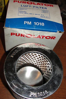 NOS Purolator#PM1018,Porsche#616088111,Vera#11-00825 Air Filter 356B,356C,1600SC - Image 1 of 4