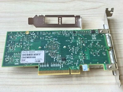 IBM 00D9552 MCX354A-FCBT Mellanox ConnectX-3 VPI Dual P QSFP FDR IB 40/56GbE - Image 1 of 4