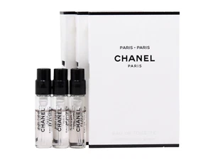 CHANEL PARIS PARIS EDT 1.5ml .05fl oz x 3 PERFUME SPRAY SAMPLE VIALS - Picture 1 of 1