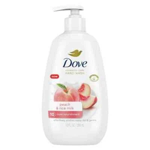 Dove Advanced Care Pflegende Handwäsche für Frauen Pfirsich- & Reismilch - 355 ml. - Bild 1 von 8