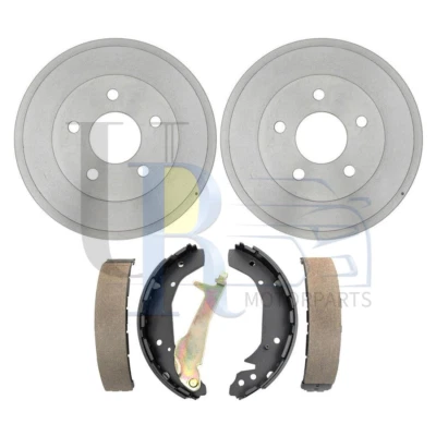 Kit trasero tambores de freno y zapatas de freno para Chevrolet Cobalt Raybestos 2009 2010 Foto 1 de 4