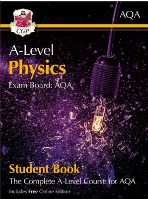 A-Level Physics for AQA: Year 1  2 Student Book with Online Edition by CGP Books - Image 1 of 3