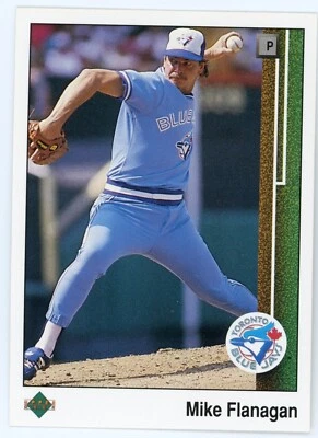 1989 Upper Deck Mike Flanagan Card #385 - Image 1 of 2