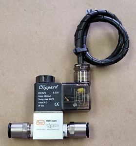 CLIPPARD MAXIMATIC MME-3QDS SOLENOID VALVE, DC12V 6.5W 540mA - Picture 1 of 9
