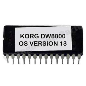 Korg DW-8000 Version 13 Firmware Latest OS Update Eprom - DW8000 - Bild 1 von 2