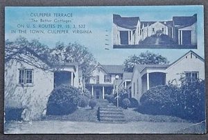 Culpeper VA Culpeper Terrace "The Better Cottages" on U.S. 29,15,3,533  - Picture 1 of 2
