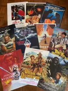Lot 09 - 10 x Affiches originales cinéma USA - 40 x 60 cm - Photo 1/11