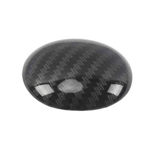 For Hyundai Kona 2018-2022 Carbon Fiber Console Gear Shift Knob Cover Trim cap - Foto 1 di 5