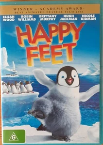 Happy Feet DVD PAL Region 4 Elijah Wood Robin Williams Ex-rental - Picture 1 of 2