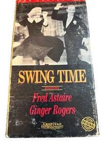 "Swing Time" VHS Starring Fred Astaire & Ginger Rogers Turner Home Entertainment - Picture 1 of 4