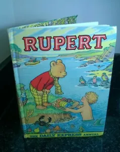 Vintage Rupert The Bear Annual 1975 Price Not Clipped - Picture 1 of 7