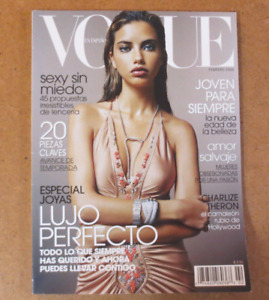 Magazyn Vogue en espanol ADRIANA LIMA Charlize Theron Carol Iacovelli - RZADKI