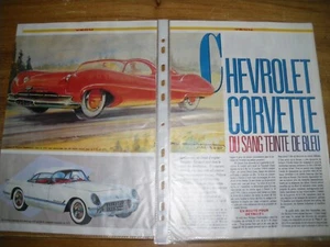 VECU...........CHEVROLET CORVETTE.....DU SANG TEINTE DE BLEU................. - Imagen 1 de 1