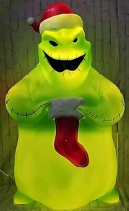 32" Oogie Boogie Christmas Blow Mold Nightmare Before Jack Skellington Disney - Picture 1 of 13