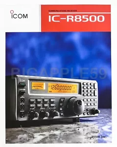 Sales Flyer / Brochure For Icom IC-R8500 Wideband Desktop Radio Receiver - Picture 1 of 2