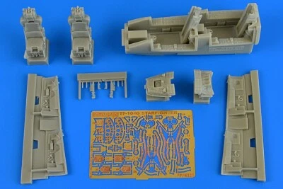 AIRES HOBBY MODELS 4325 - TF-104G STARFIGHTER COCKPIT SET (HASEGAWA) 1/48 RESIN - Immagine 1 di 2