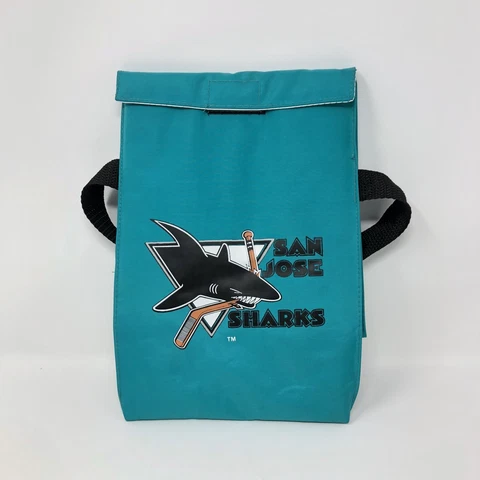 Vintage San Jose Sharks Lunch Bag Lunch Box Super Rare! New Old Stock Cover