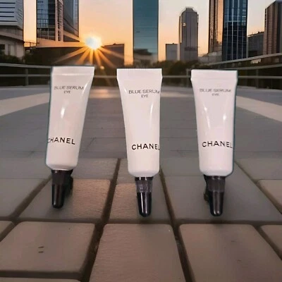 3 x Suero Chanel Azul Suaviza Ojos-Firma 3 ml / 0,1 oz cada Mini Tamaño de Viaje  Foto 1 de 2