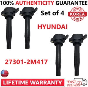 x4 bobinas de encendido originales Hyundai para Hyundai 2020-2024 1,6 L I4, 27301-2M417 - Imagen 1 de 4