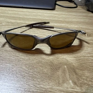 Oakley Juliet 1st Generation X-Metal Titanium Gold Sunglasses Bad Conditions - Picture 1 of 9