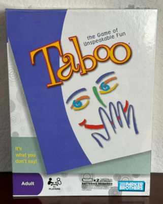 Taboo the Game of Unspeakable Fun 2009 100% Complete NIB New in Box Never Opened - Image 1 of 4