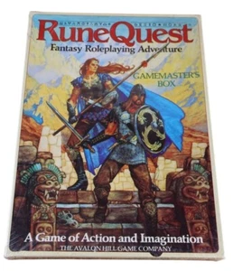 RuneQuest Gamemasters Box Fantasy Roleplaying Adventure Avalon Hill Sealed RPG - Picture 1 of 6