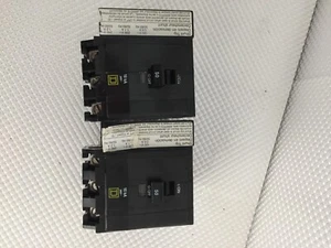 SQUARE D QOB3501021 50 AMP 3-POLE BOLT-IN SHUNT TRIP BREAKER..BR-49 - Picture 1 of 4