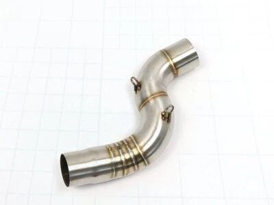 Silenciador sistema de escape tubo de enlace medio 51 mm para Kawasaki Ninja ZX-6R 2005-2008 Foto 1 de 4