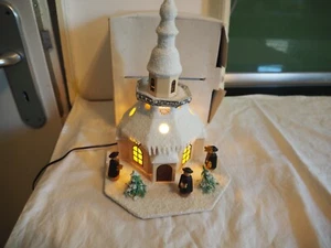 Seiffener Lichterhaus Kirche Klein 529 046 - Bild 1 von 9
