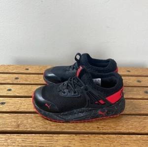 Puma Pacer Marbleized Boys Training Black Athletic Shoes Youth Size 7c SKU #273 - Picture 1 of 6