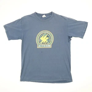 Vintage A-Team Skateboards Chet Thomas T-Shirt Medium Fade Distress Grunge RARE - Picture 1 of 10