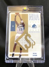 2002-03 Upper Deck SP Game Used Michael Jordan Jersey Insert Authentic Fabric