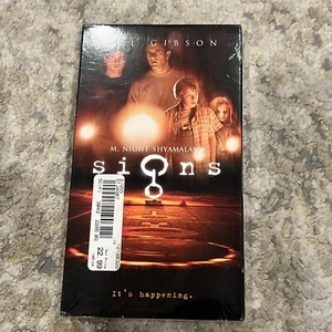 SIGNS VHS video tape FACTORY SEALED New Scifi hollywood records Buena Vista - Picture 1 of 12