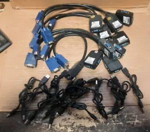 STARTECH #ST122LE LOT OF 10 2-PORT VGA VIDEO SPLITTERS & 12 USB POWER CORDS S45 - Picture 1 of 8