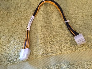 SUPERMICRO CCBL-1086 8 PIN TO 8 PIN POWER CABLE , ORIGINAL ,WHITE - Picture 1 of 8