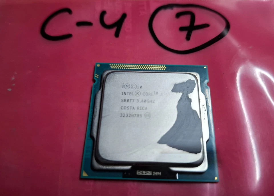 Intel i5-3570 SR0T7 3.40GHZ Quad Core Processor LGA 1155 - Image 1 of 1