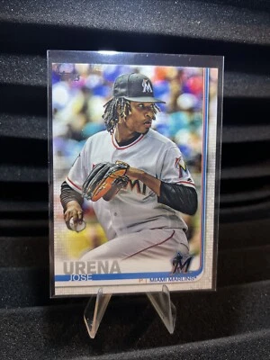 2019 Topps Series 1 Baseball. Complete your Set! Jose Urena #20 - Image 1 of 2