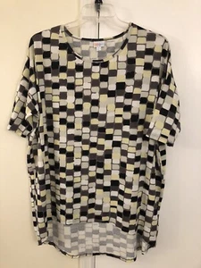 LuLaRoe LLR Women's Geometric Shapes Multicolored Irma Tunic Shirt (Size XL) - Picture 1 of 10