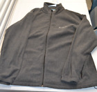 Columbia Jacket Mens 2XL Gray Fleece Interchangeable Full Zip Long Sleeve Casual
