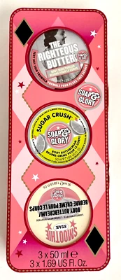 New in Box Soap and Glory So Much The Butter 3 Pc Gift Set Body Buttercream - Image 1 of 3