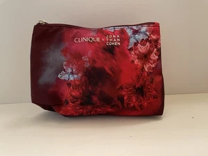 Clinique Jonathan Cohen Cosmetics Bag w/ Deluxe Samples - New - Picture 1 of 4