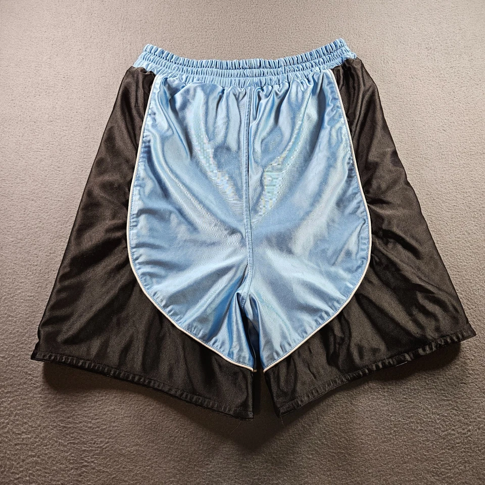 Vintage And1 And One Youth XL Navy Blue Dazzle Basketball Shorts Y2K Used - Image 1 of 4