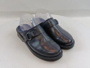 Collection by Clarks Shoes Mules Women's Size 8 Black Comfort Soft Cushion # - Picture 1 of 24