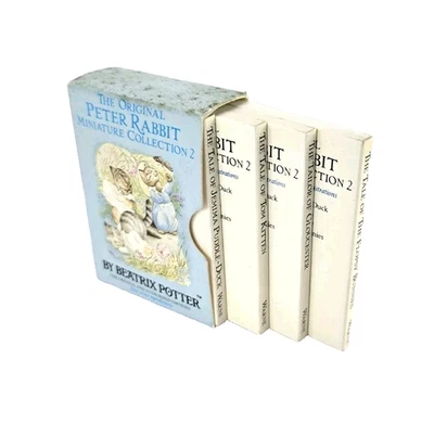 The Original Peter Rabbit Miniature Collection 2 by Beatrix Potter 4 Books 3 in Foto 1 de 4