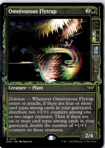 Omnivorous Flytrap (Showcase) Duskmourn: House of Horror Regular 322 DSK MTG - Picture 1 of 2