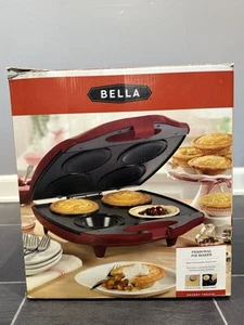 Bella Personal Pie Maker 4 Antihaft-Schlitze Gebäckschneider/Teigpresse enthalten - Bild 1 von 5
