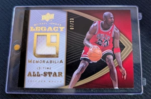 2008-09 Upper Deck Memorabilia #MJ-79 Michael Jordan Legacy #07/23 - Game Used - Picture 1 of 13